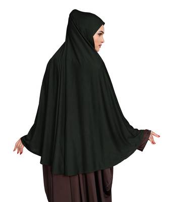 JSDC Outdoor Wear Stitched Ready To Wear Long Plain Chaderi Hijab For Women 5