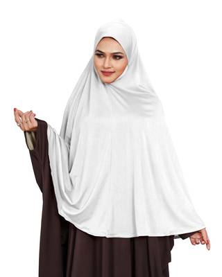 JSDC Occasional Wear Stitched Ready To Wear Long Plain Namazi Khimar Chaderi Hijab For Women 2