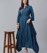 Embroidered Rayon Dress