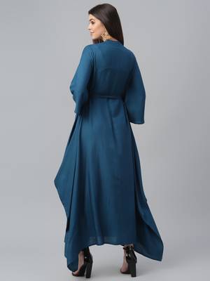 Embroidered Rayon Dress 4