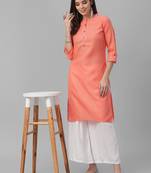 Embroidered Cotton Kurta