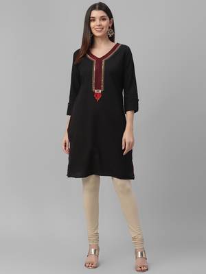 Embroidered Cotton Flex Kurta 2