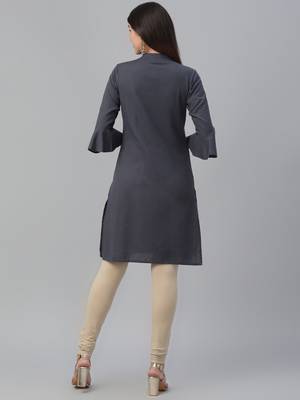 Embroidered Cotton Flex Kurta 4