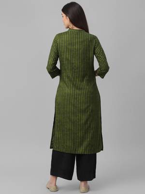 Printed Rayon Kurta 4