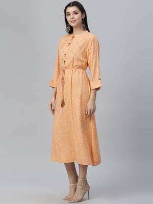 Hand Embroidered Rayon Kurta 3