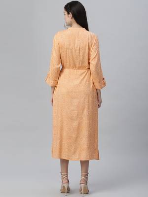 Hand Embroidered Rayon Kurta 4