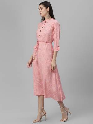 Hand Embroidered Rayon Kurta 3