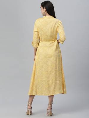 Hand Embroidered Rayon Kurta 4