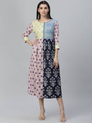 Printed Rayon Dress 2