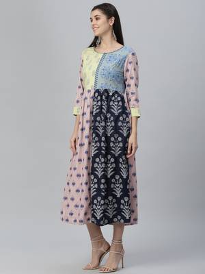 Printed Rayon Dress 3