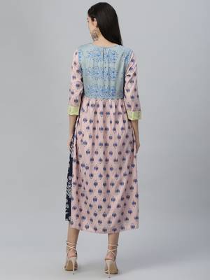 Printed Rayon Dress 4