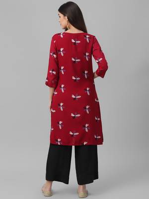 Rayon Printed Kurta 4