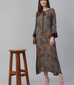 Printed Rayon Dress