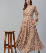 Rayon Floor Length Dress