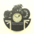 Fufuh LED Wall Clock for Home, Bike, Dial 10 cms, Design 30 cms