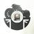 Fufuh LED Wall Clock for Home, Bike, Dial 10 cms, Design 30 cms
