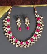 Pink necklace-sets