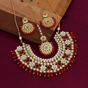 Red necklace-sets 2
