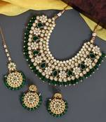 Green necklace-sets