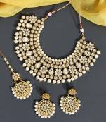 White necklace-sets