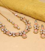 Orange necklace-sets
