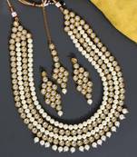 White necklace-sets