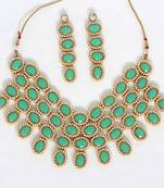 Green necklace-sets