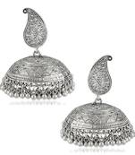 Silver earrings
