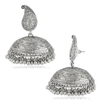 Silver earrings 3