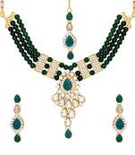 Blue crystal necklaces