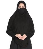 Bashariya-3 Pcs Set : Khimar-Ready To Wear Instant Hijab With A Complementary Mask & Under Scarf Cap