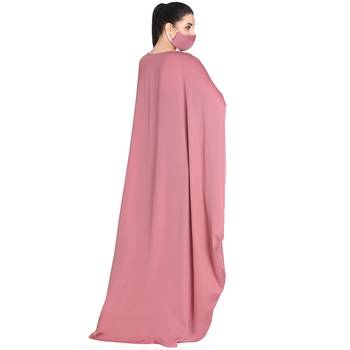 Pink Kaftan With Golden Contrast 6