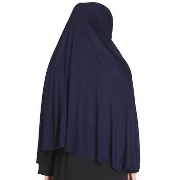Bashariya-3 Pcs Set : Khimar-Ready To Wear Instant Hijab With A Complementary Mask & Under Scarf Cap 6