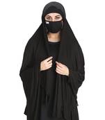 Bashariya-3 Pcs Set : Ready To Wear Instant Hijab With A Complementary Mask & Under Scarf Cap