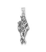 Lord Krishna Silver Pendant-PD017