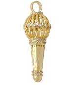 Bajrangi' Hanuman Silver Pendant-PD035