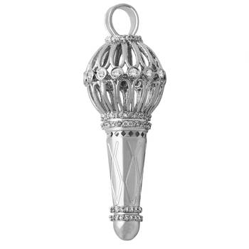 Bajrangi' Hanuman Silver Pendant-PD035 1