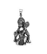 Lord Hanuman Silver Pendant-PD046