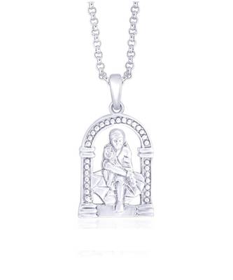 Sabka Malik Ek Silver Pendant-PD058 2