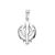 Khalsa Waheguru Silver Pendant-PD066