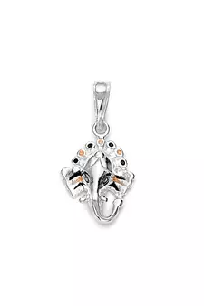 Mourya Ganesh Silver Pendant-PD069