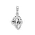 Mourya Ganesh Silver Pendant-PD069