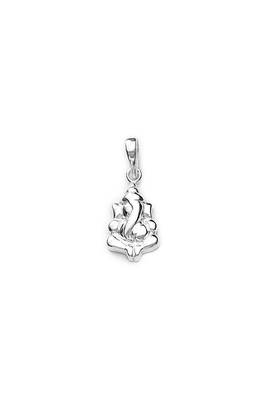 Ganesha Sterling Silver Pendant-PD080 1