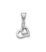 Infinity Heart Silver Pendant-PD141