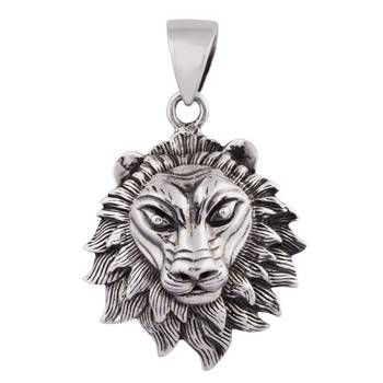 Lion Roar Silver Pendant-PDMX034 1