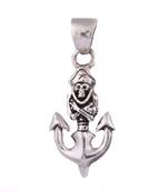 Boat Anchor Silver Pendant-PDMX048