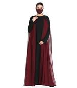 Mushkiya-Occasion Wear Gown In Abaya Fit-Not An Abaya.