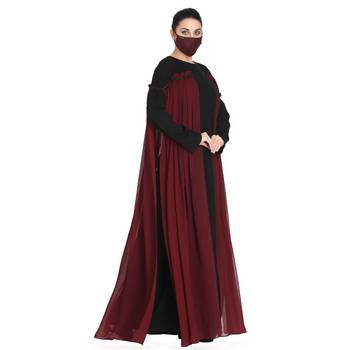 Mushkiya-Occasion Wear Gown In Abaya Fit-Not An Abaya. 2