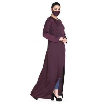 Modest Dress With Front Slit- Not An Abaya. 2