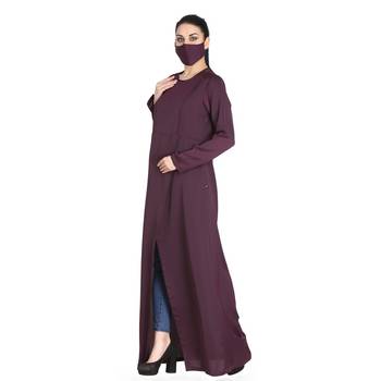 Modest Dress With Front Slit- Not An Abaya. 3